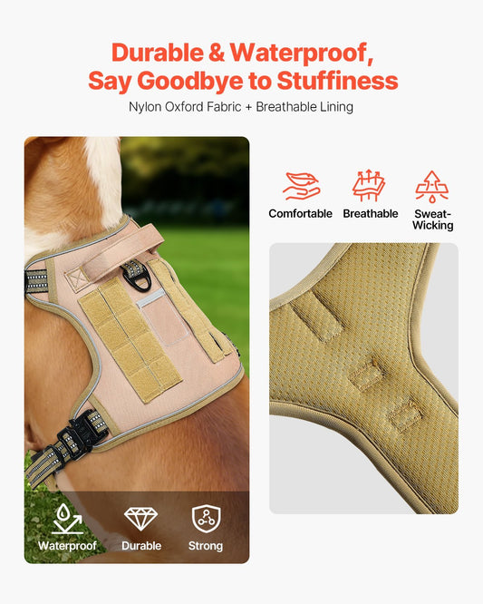 No-Pull Tactical Dog Harness My Store