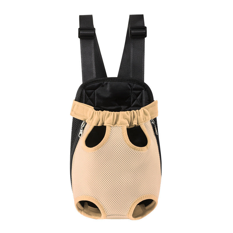 Breathable Cat Carrier Backpack – Adjustable Front Pet Bag for Hiking, Camping & Travel
