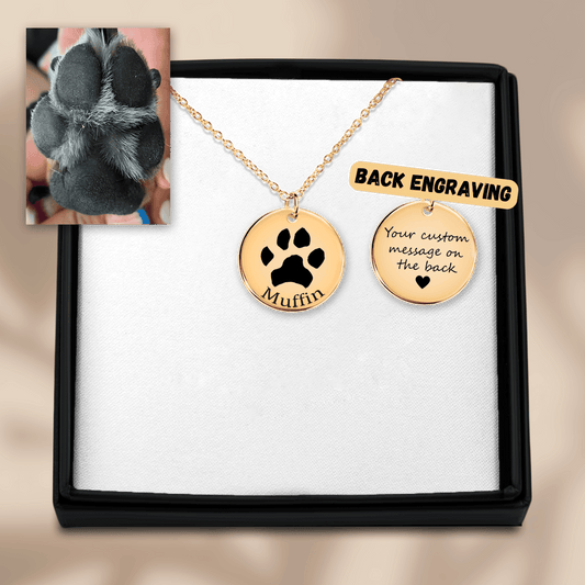 Paw Print Necklace OwnPrint