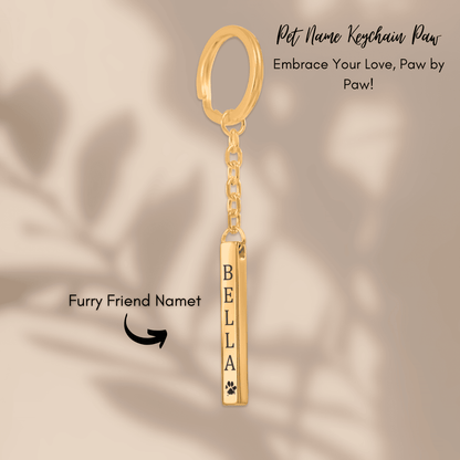 Pet Name Keychain OwnPrint