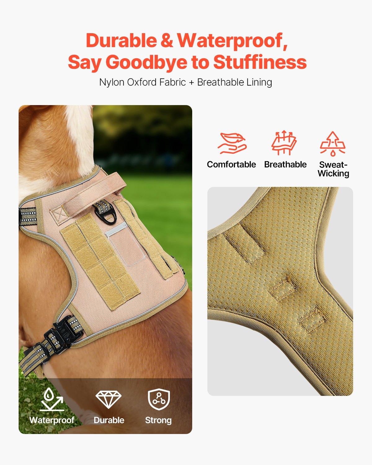 No-Pull Tactical Dog Harness My Store