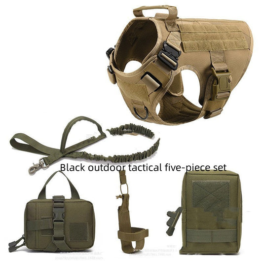 Tactical Dog Harness Pet  K9 Training Vest All Breeds Dogs Clippin Paws
