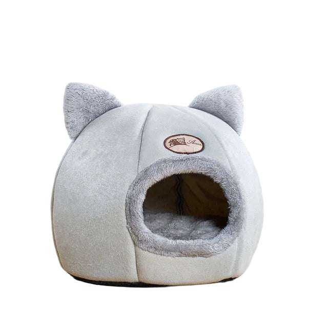 Winter Warm Cozy Cat Bed My Store