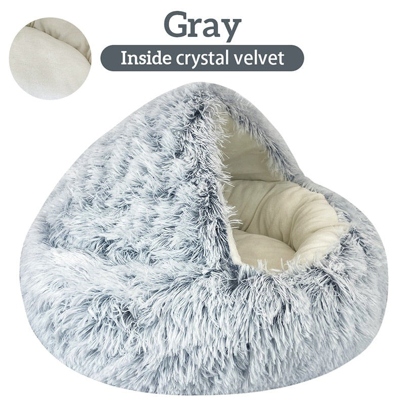 Plush Pet Cat Bed My Store