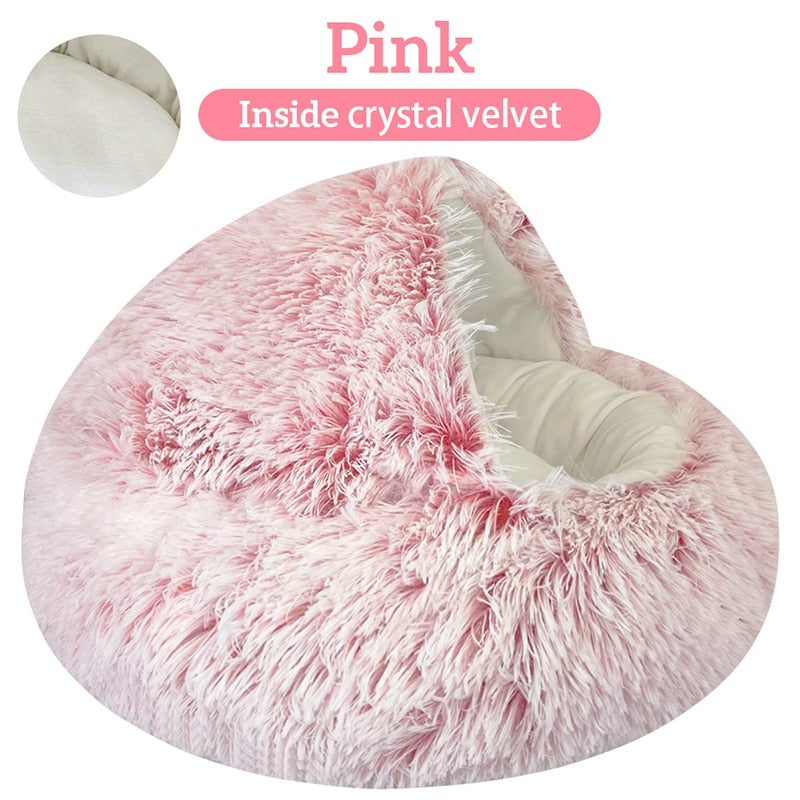 Plush Pet Cat Bed My Store