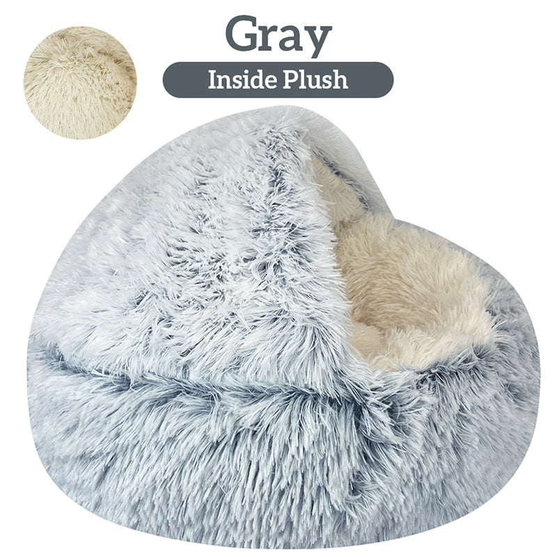 Plush Pet Cat Bed My Store