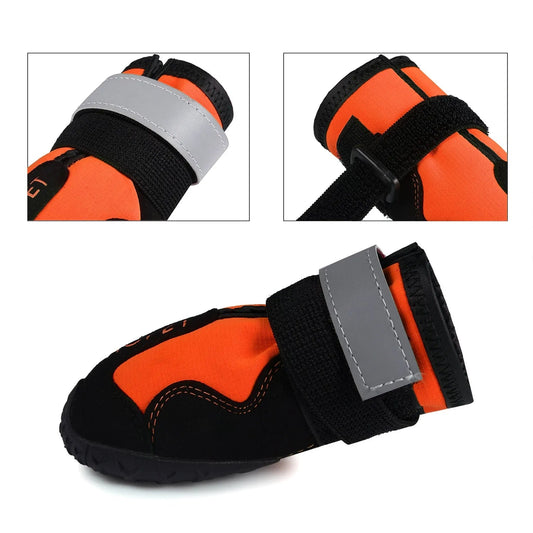 Waterproof Reflective Dog Boots My Store