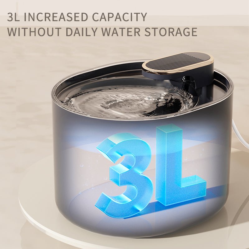 Automatic Pet Cat Water Fountain Mute Water Feeder Bowl USB Charge Auto Electric Feeder Pet Drinking Dispenser For Cat Dog Pet Products - Klolan