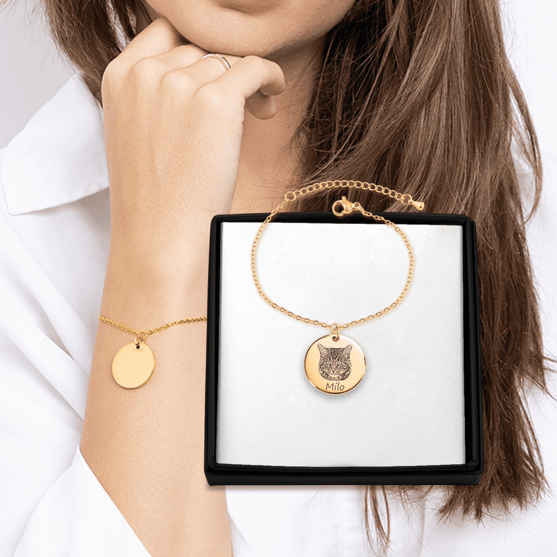 Cat Portrait Bracelet OwnPrint