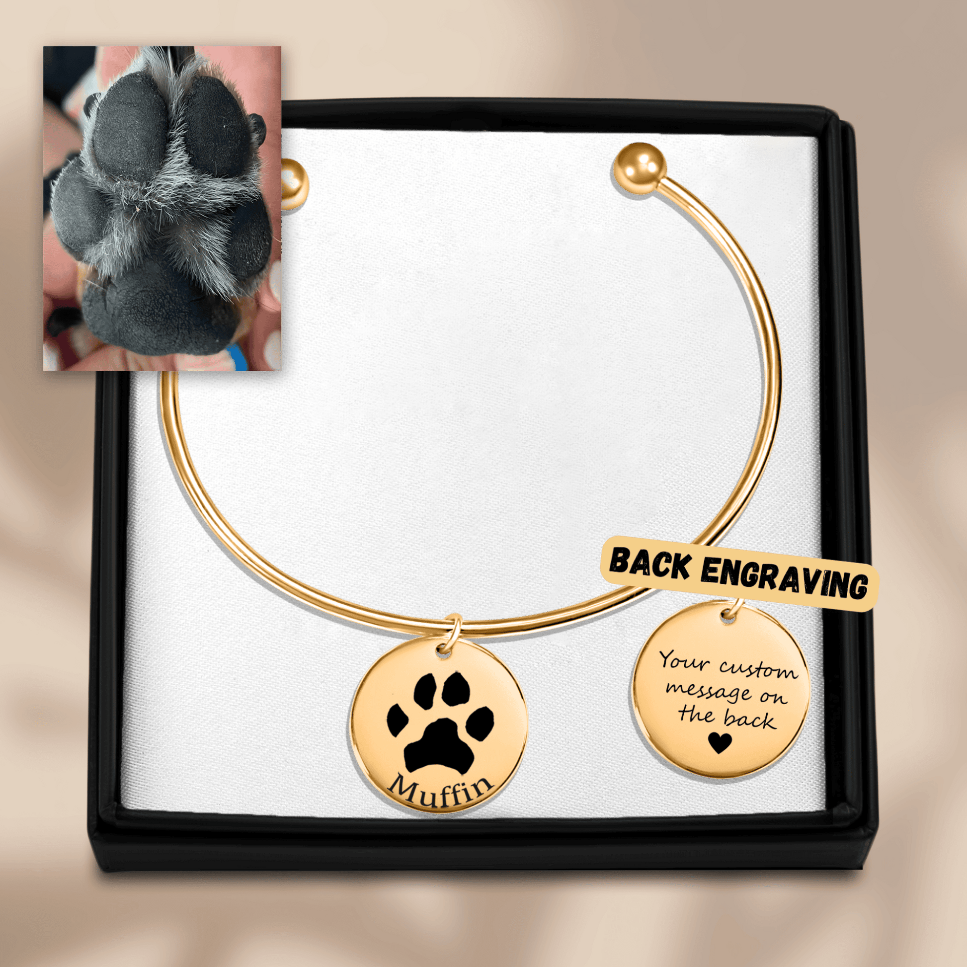 Pawprint Bangle OwnPrint