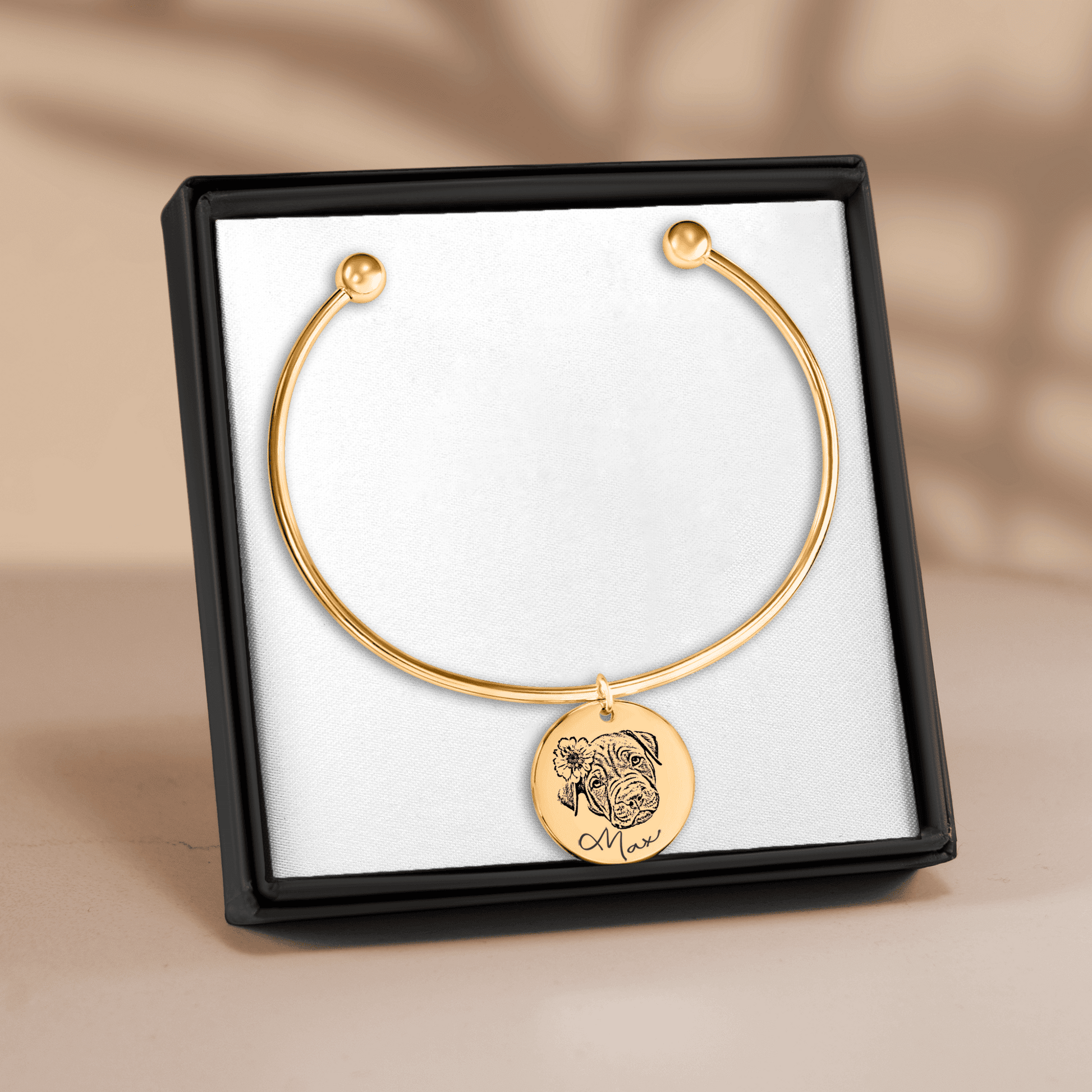 Pet Portrait Bangle OwnPrint