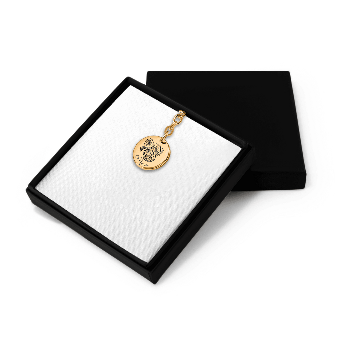 Pet Portrait Keychain OwnPrint