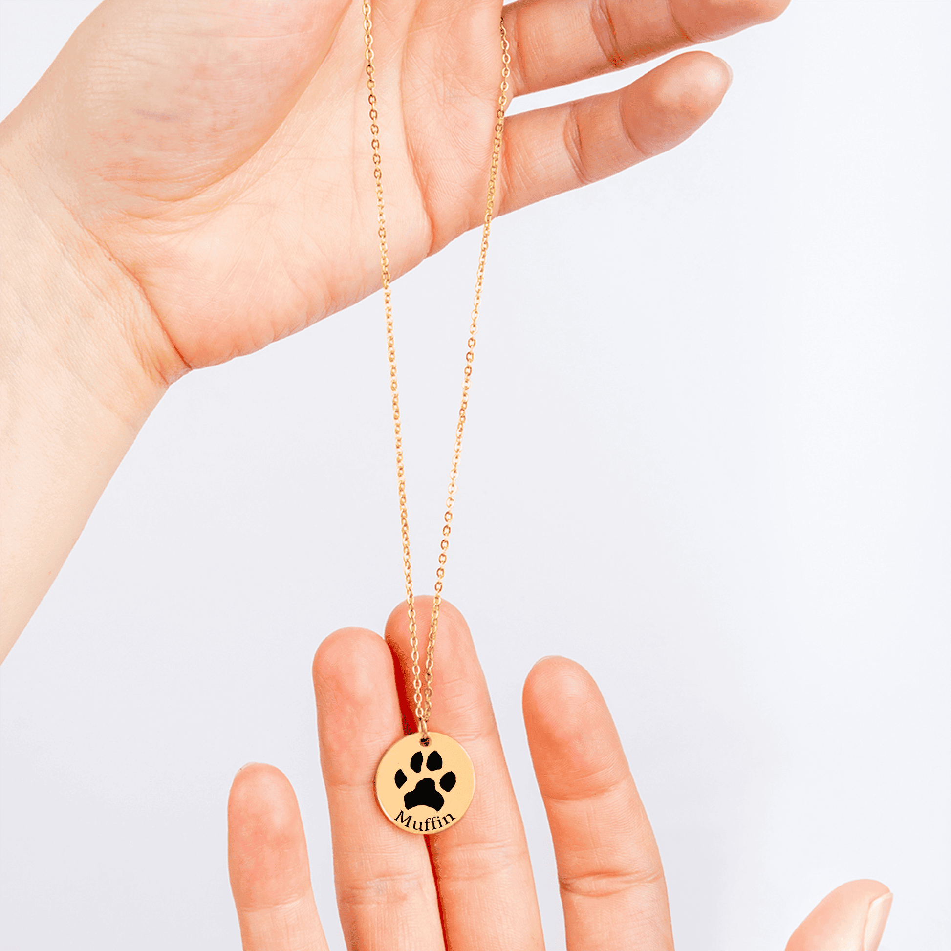 Paw Print Necklace OwnPrint