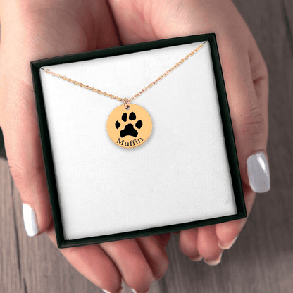 Paw Print Necklace OwnPrint