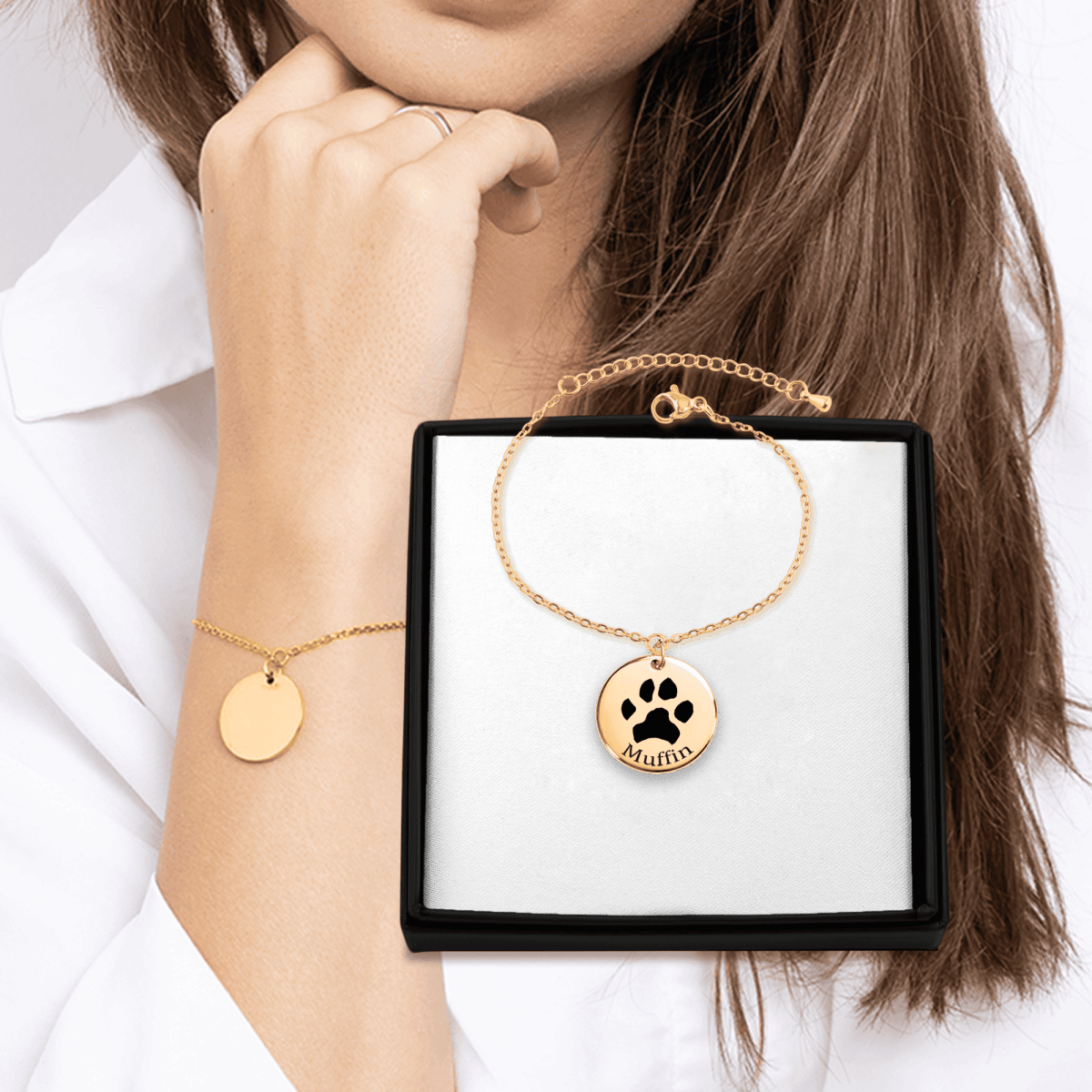 Custom Pawprint Bracelet - Klolan