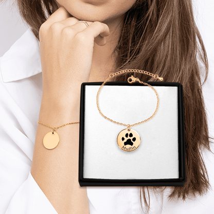 Custom Pawprint Bracelet - Klolan
