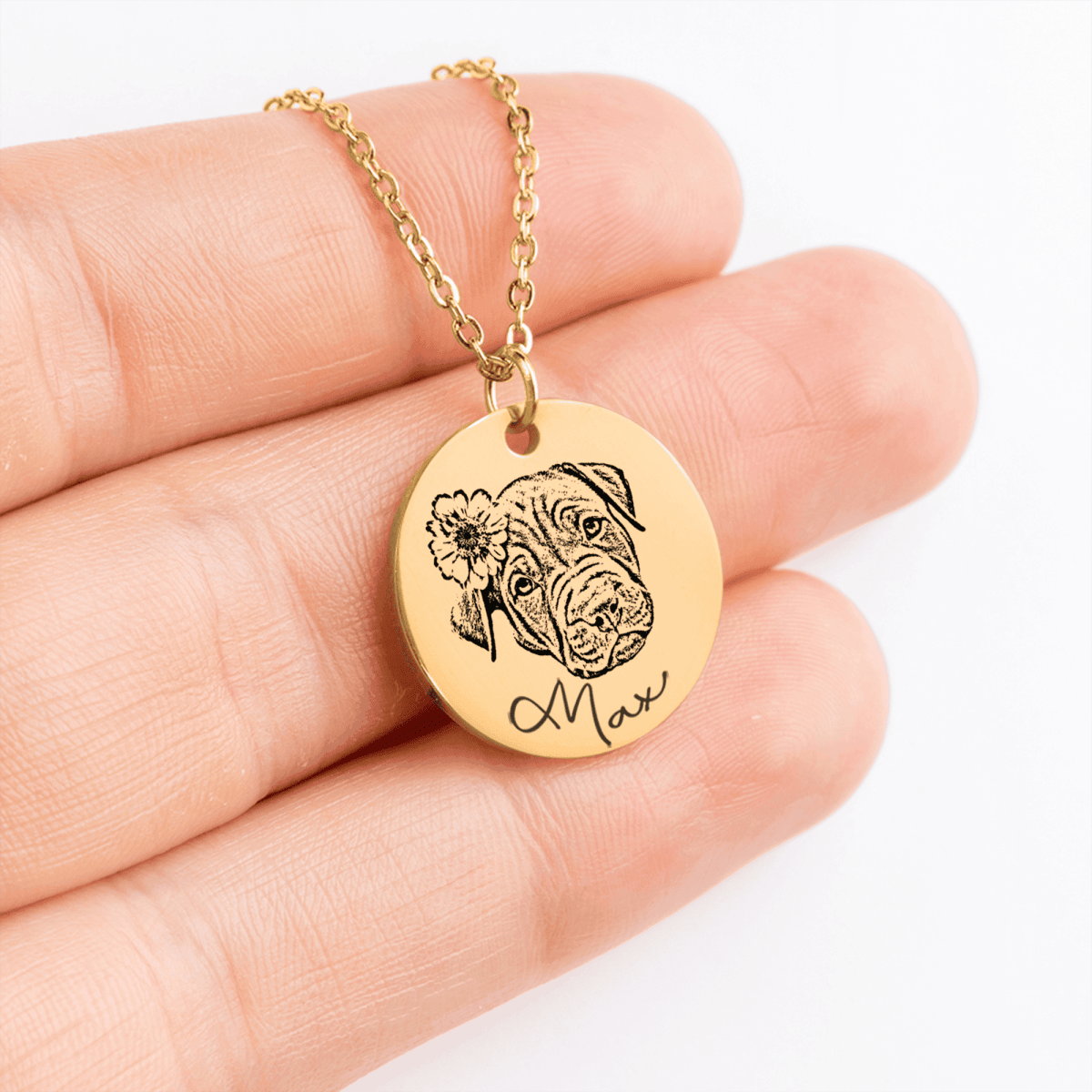 Dog Portrait Necklace - Klolan