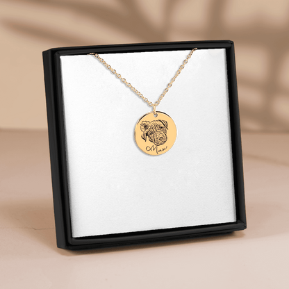 Dog Portrait Necklace - Klolan