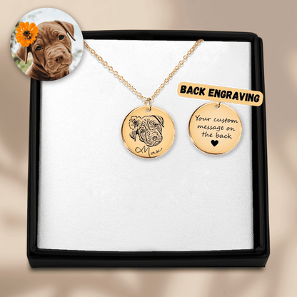 Dog Portrait Necklace - Klolan