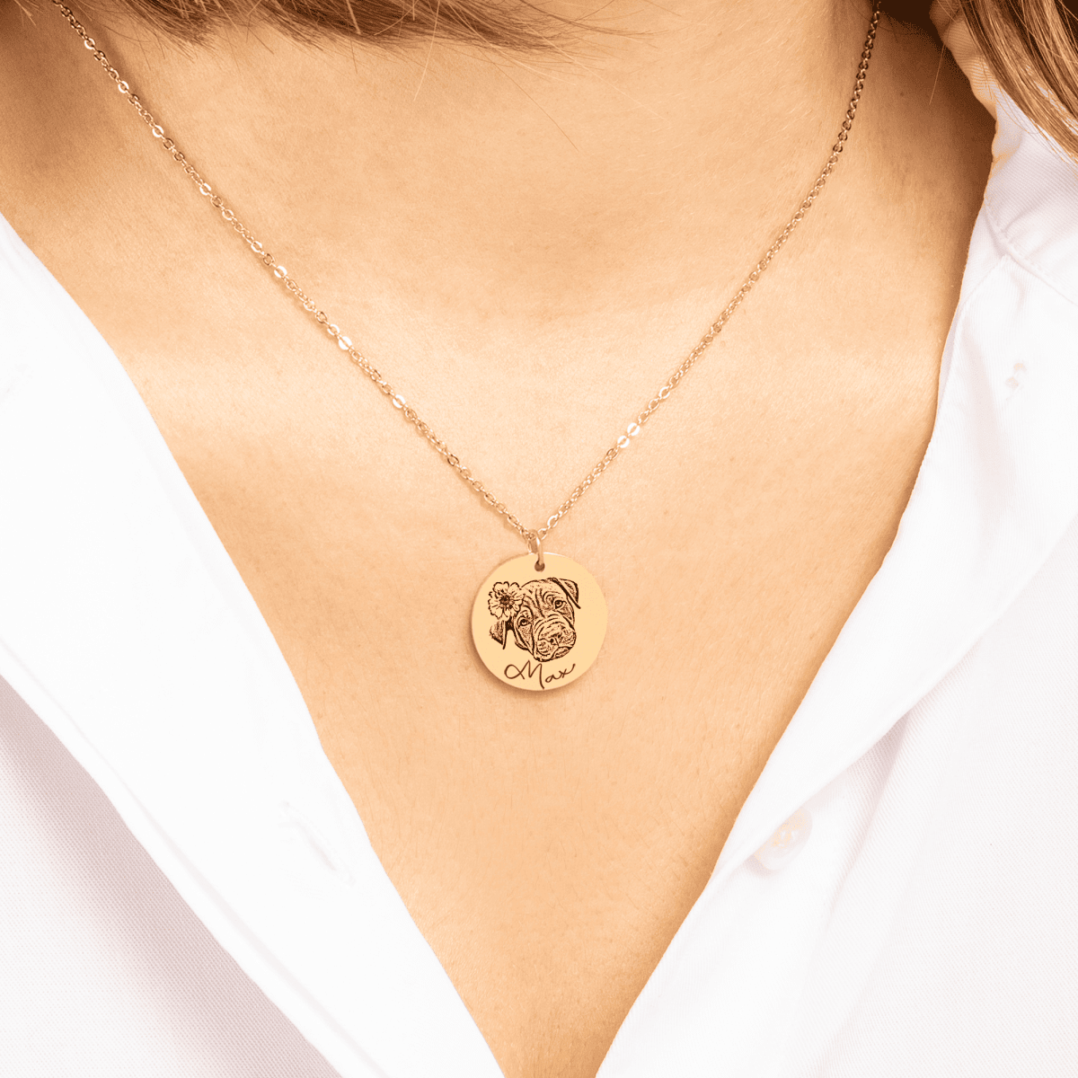 Dog Portrait Necklace - Klolan