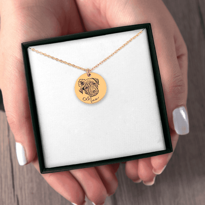 Dog Portrait Necklace - Klolan