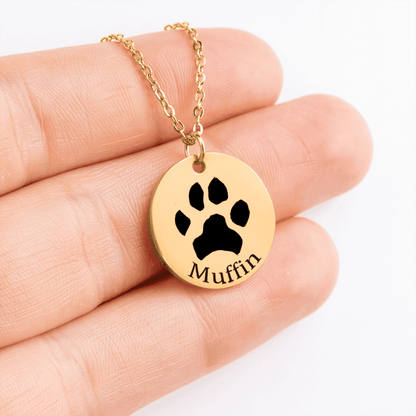 Paw Print Necklace - Klolan