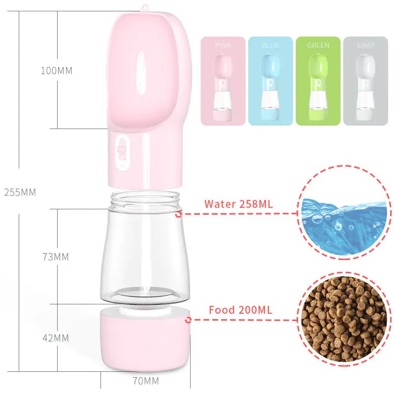 Pet Dog Water Bottle Feeder - Klolan