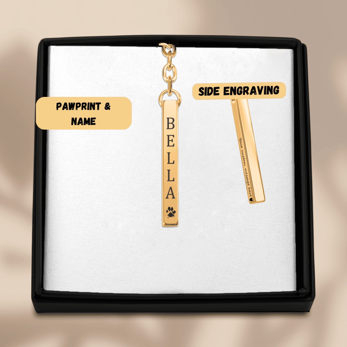 Pet Name Keychain - Klolan