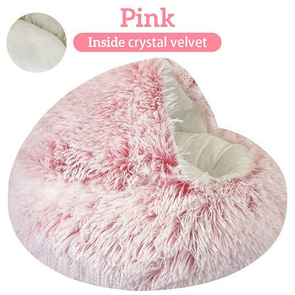 Plush Pet Cat Bed - Klolan
