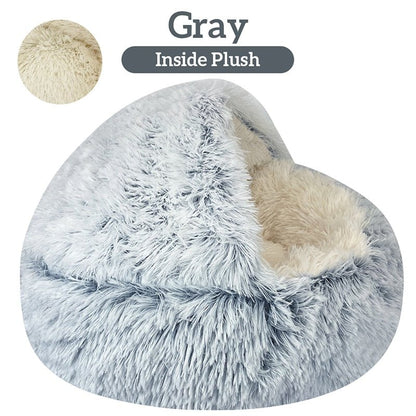 Plush Pet Cat Bed - Klolan