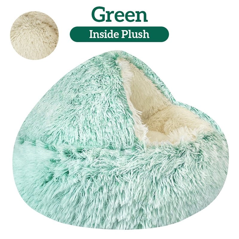 Plush Pet Cat Bed - Klolan