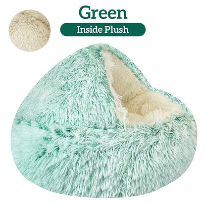 Plush Pet Cat Bed - Klolan