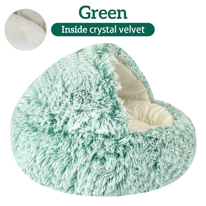 Plush Pet Cat Bed - Klolan