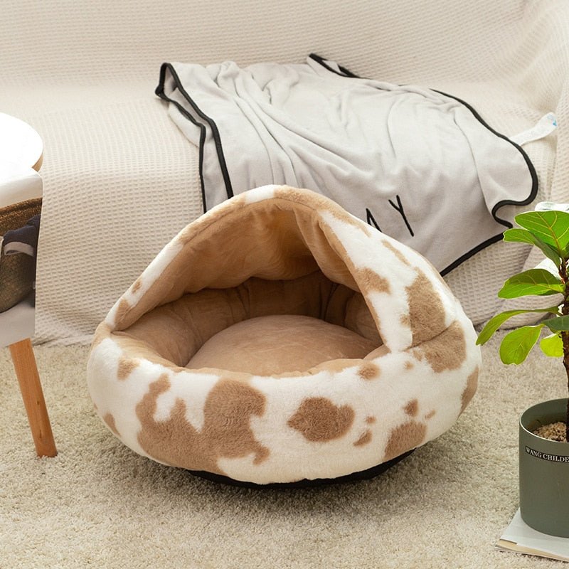 Plush Pet Cat Bed - Klolan