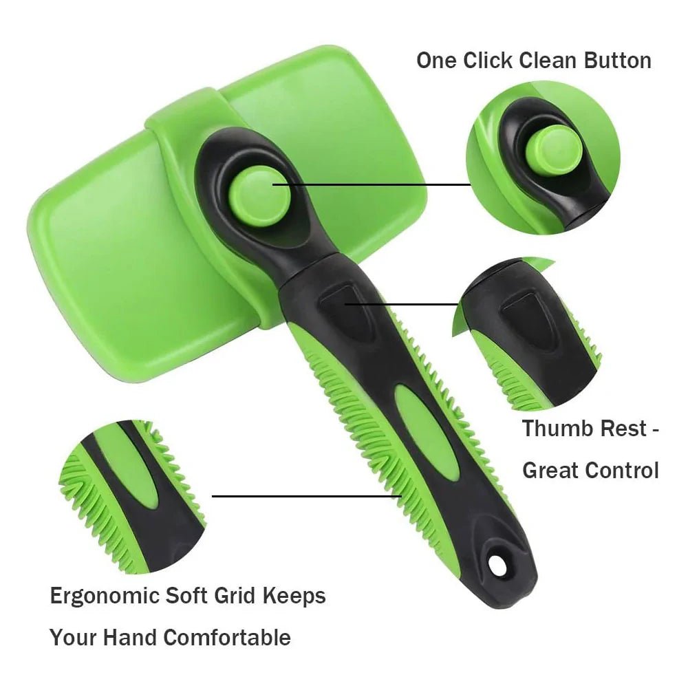 Self Cleaning Dog Brush - Klolan