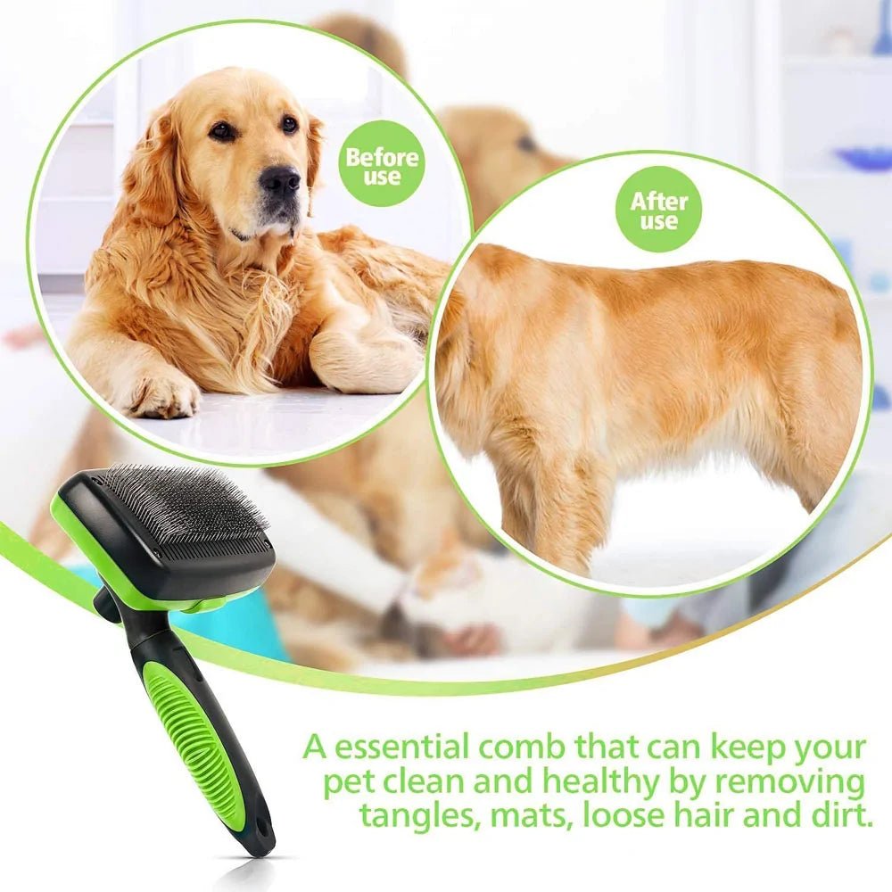 Self Cleaning Dog Brush - Klolan