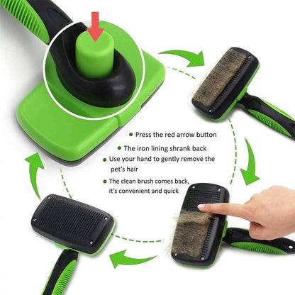 Self Cleaning Dog Brush - Klolan