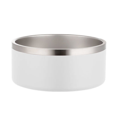 Stainless Steel Dog Bowl Inside And Outside 304 With Silica Gel Pad - Klolan