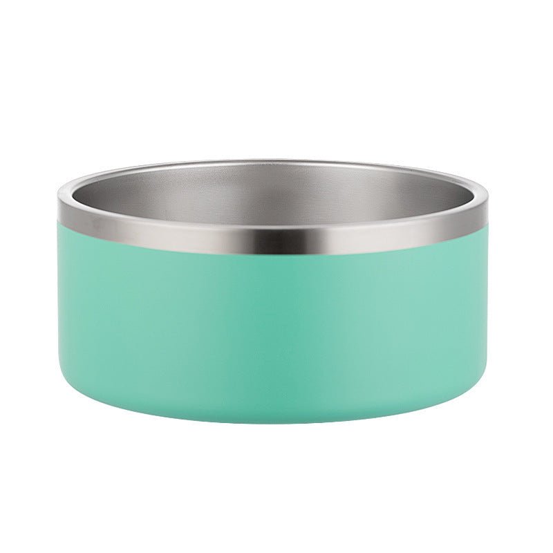 Stainless Steel Dog Bowl Inside And Outside 304 With Silica Gel Pad - Klolan