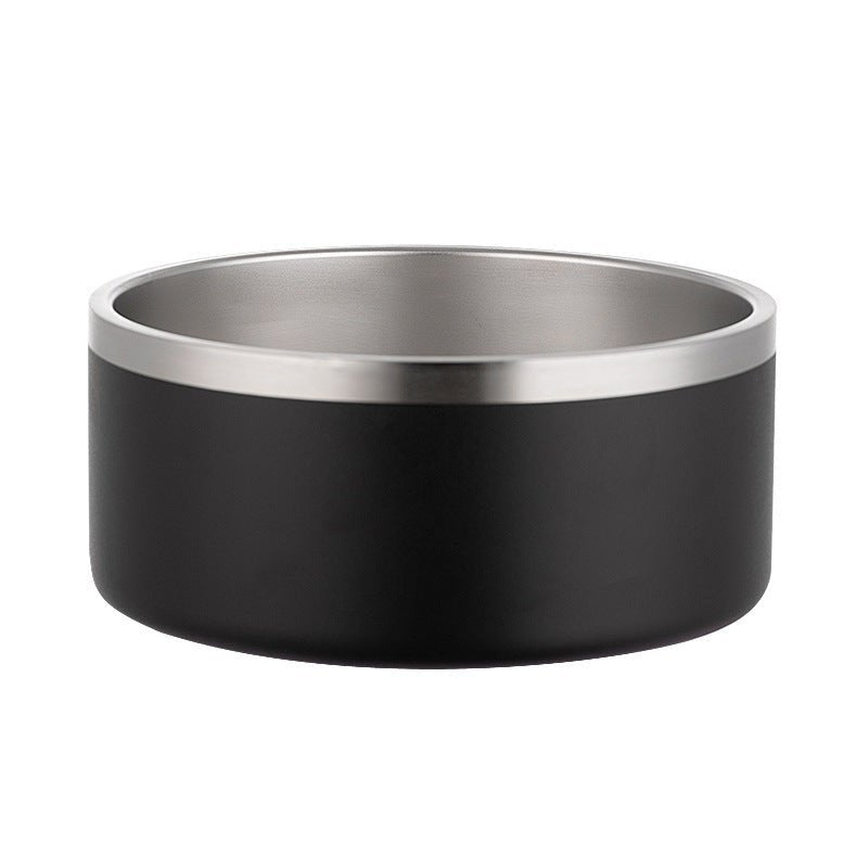 Stainless Steel Dog Bowl Inside And Outside 304 With Silica Gel Pad - Klolan
