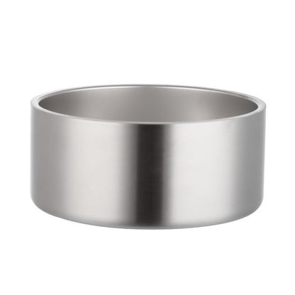 Stainless Steel Dog Bowl Inside And Outside 304 With Silica Gel Pad - Klolan