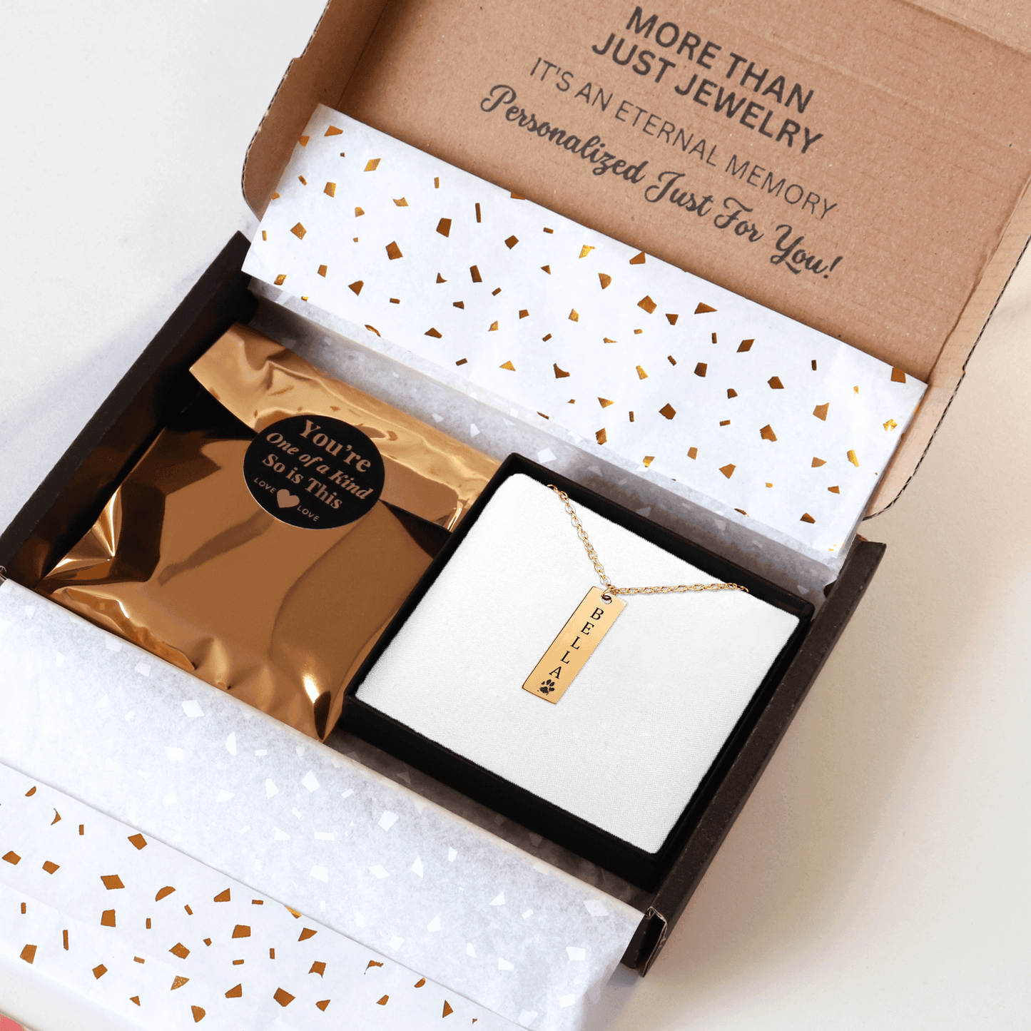 Pet's Name & Paw Print Necklace OwnPrint