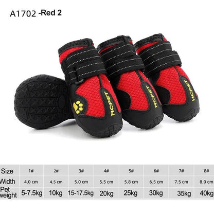 Waterproof Reflective Dog Boots - Klolan