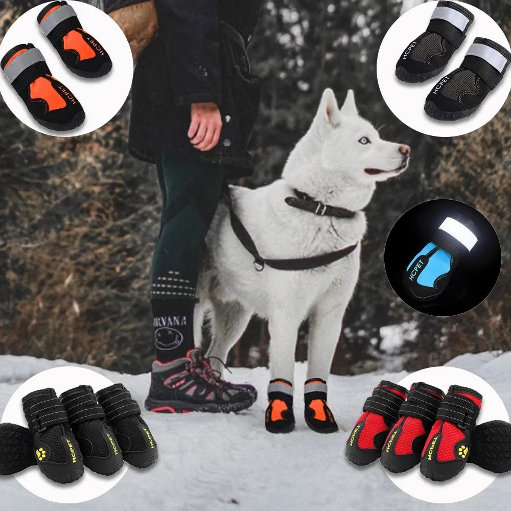 Waterproof Reflective Dog Boots - Klolan