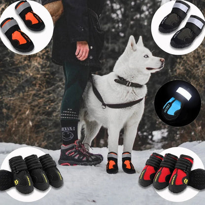 Waterproof Reflective Dog Boots - Klolan