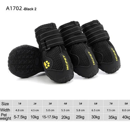 Waterproof Reflective Dog Boots - Klolan