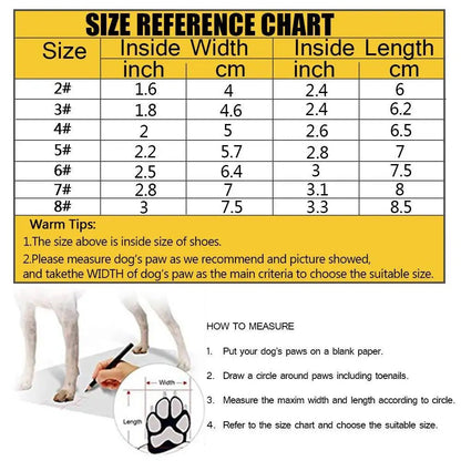 Waterproof Reflective Dog Boots - Klolan