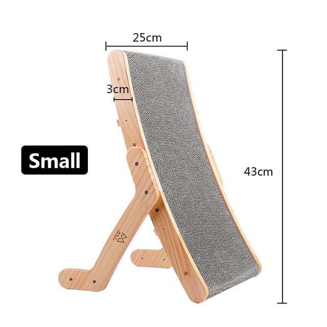 Wooden Cat Scratch Bed - Klolan