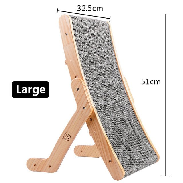 Wooden Cat Scratch Bed - Klolan